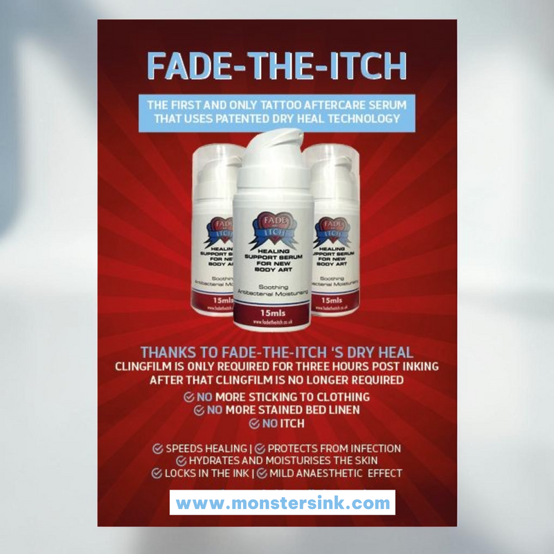 Fade The Itch Tattoo Aftercare 15ml & 50ml