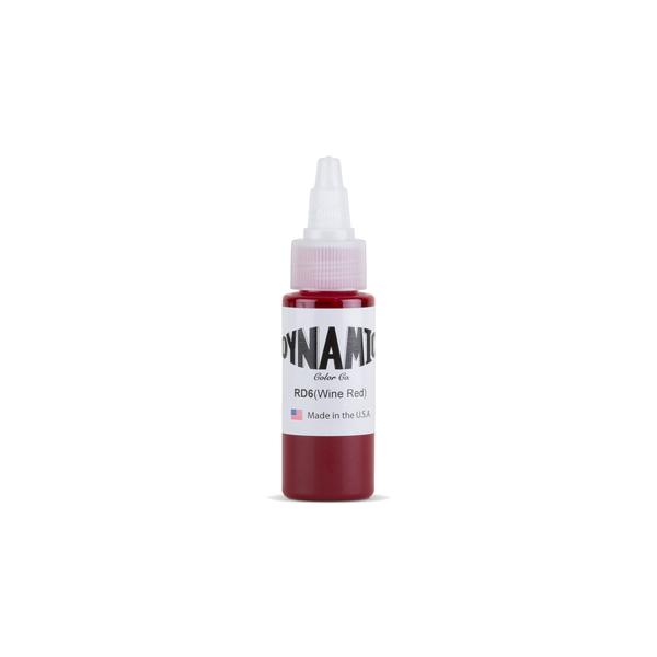 Dynamic Color Wine Red (RD6) Tattoo Ink 30ml (1oz)