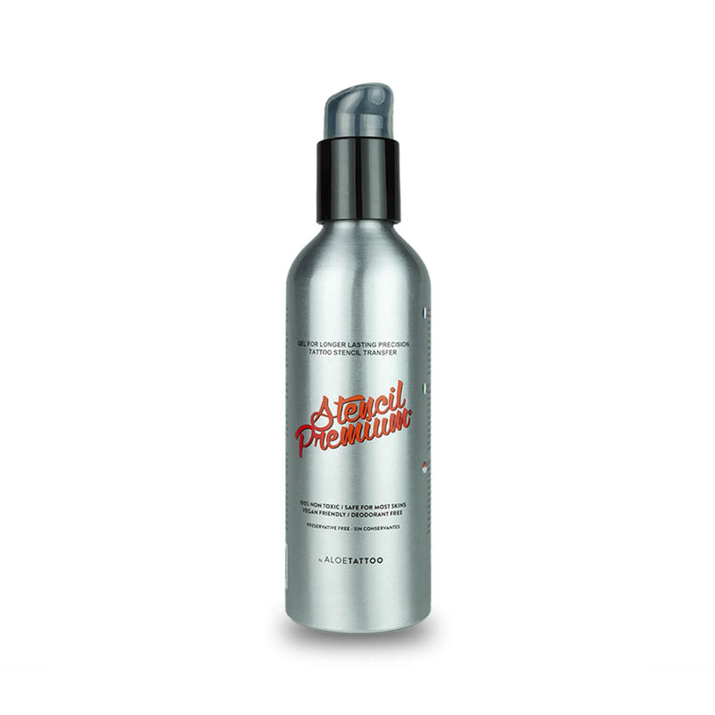 AloeTattoo Stencil Premium Gel – 90ml & 240ml bottles for tattoo stencil transfer