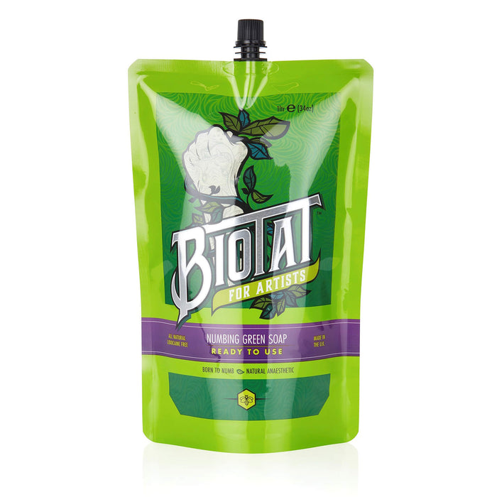 Biotat Ready to Use Numbing Green Soap