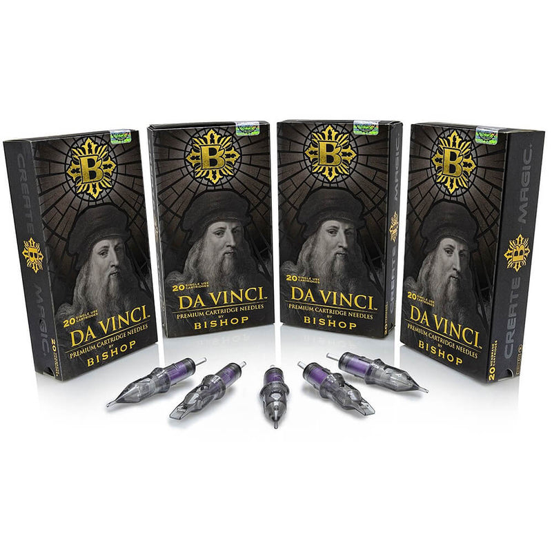 Bishop Da Vinci V2 Round Liner Cartridges (Box of 20)