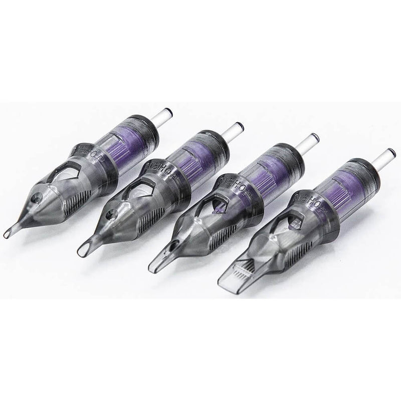 Bishop Da Vinci V2 Round Liner Cartridges – Professional Tattoo Needle Box of 20