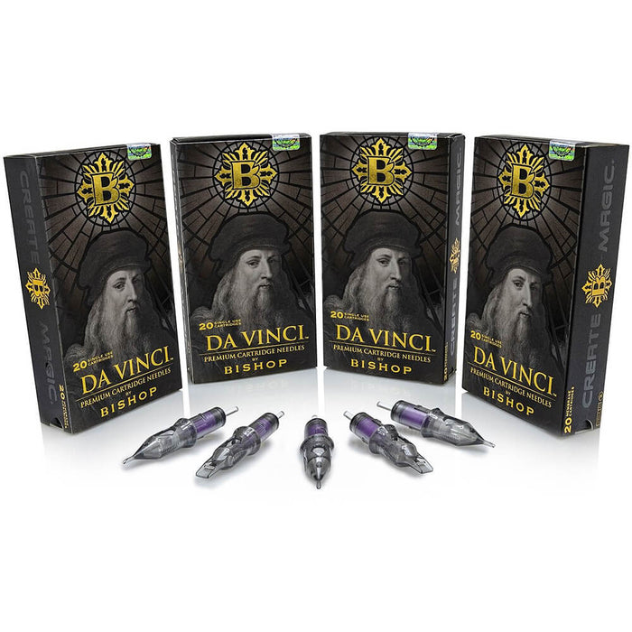 Bishop Da Vinci V2 Cartridges Round Shader (Box Of 20)