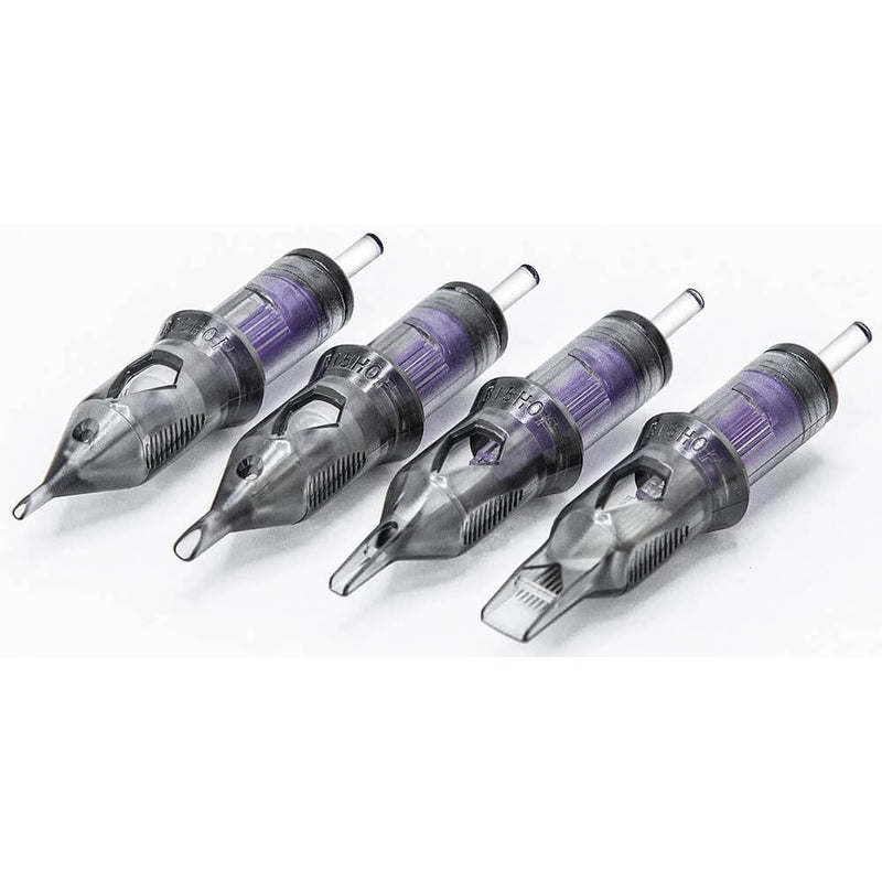 Bishop Da Vinci V2 Round Shader Cartridges – Professional Tattoo Needle Set (Box of 20)
