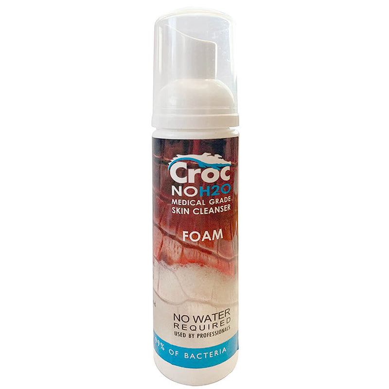 Crocart CrocFoam No H20 Skin Cleanser Foam 65ml bottle – waterless tattoo hand wash foam