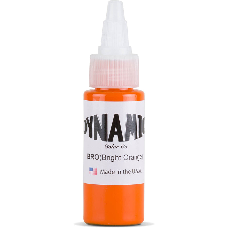 Dynamic Color Bright Orange (BR0) Tattoo Ink 30ml (1oz)