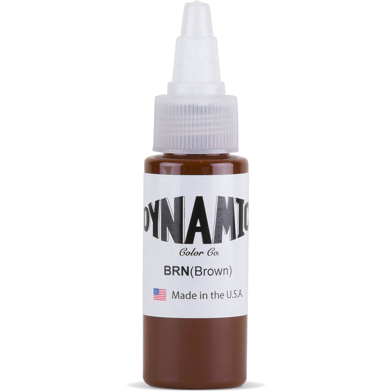 Dynamic Color Brown (BRN) Tattoo Ink 30ml (1oz)