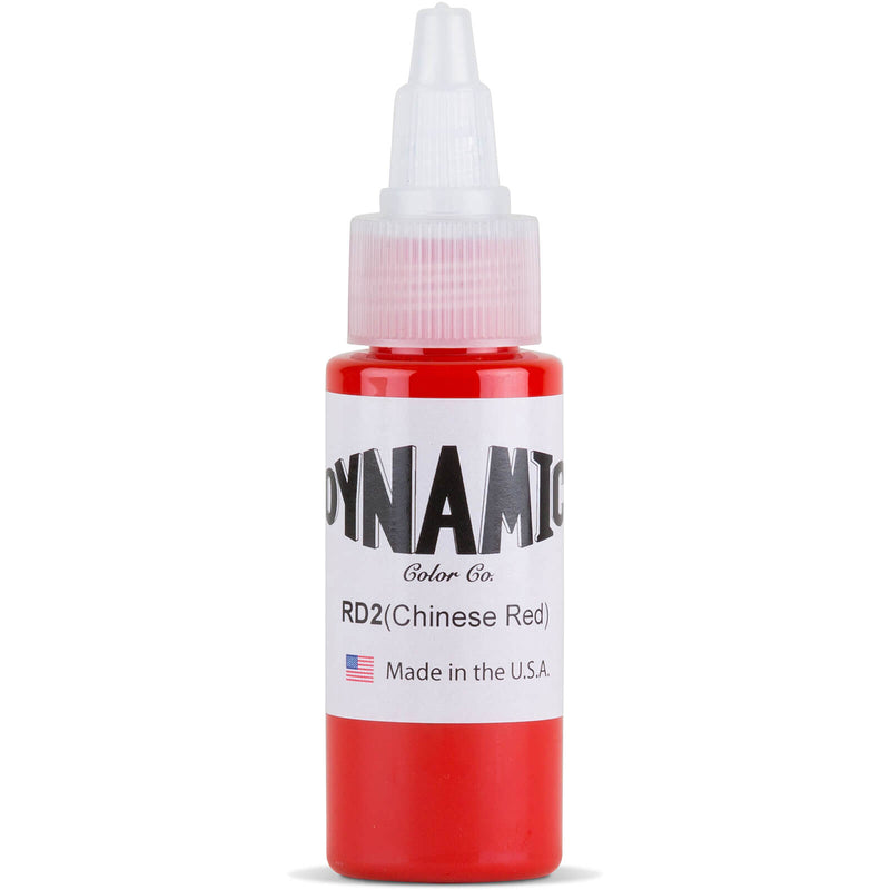 Dynamic Color Chinese Red (RD2) Tattoo Ink 30ml (1oz)