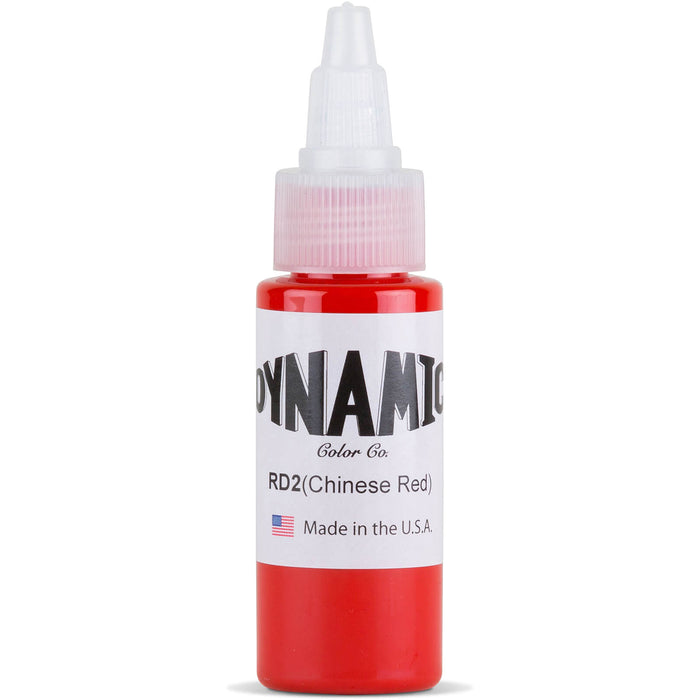 Dynamic Color Chinese Red Tattoo Ink 30ml (1oz)