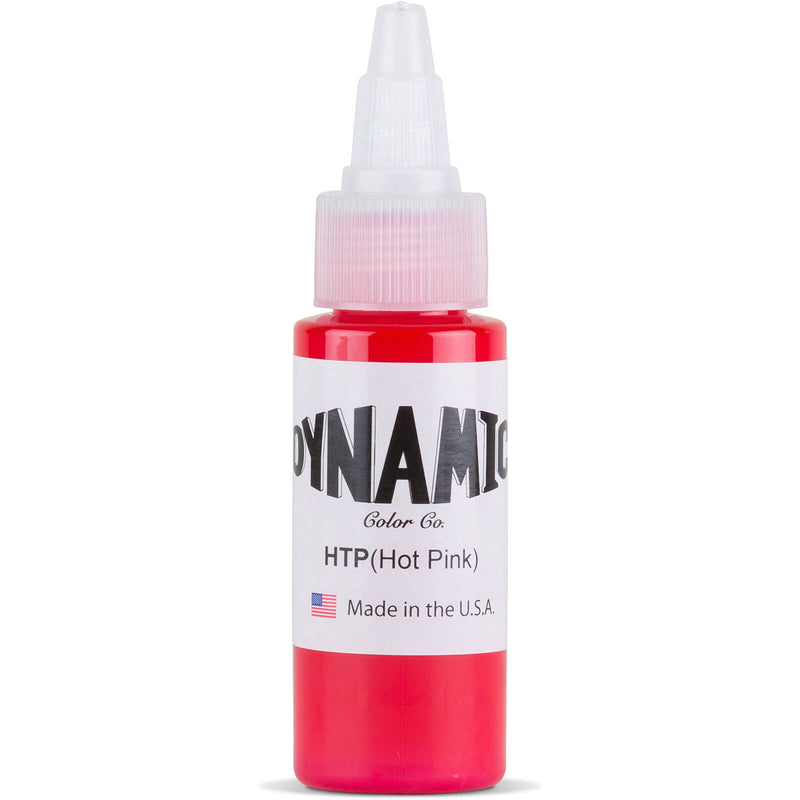 Dynamic Color Hot Pink (HTP) Tattoo Ink 30ml (1oz)