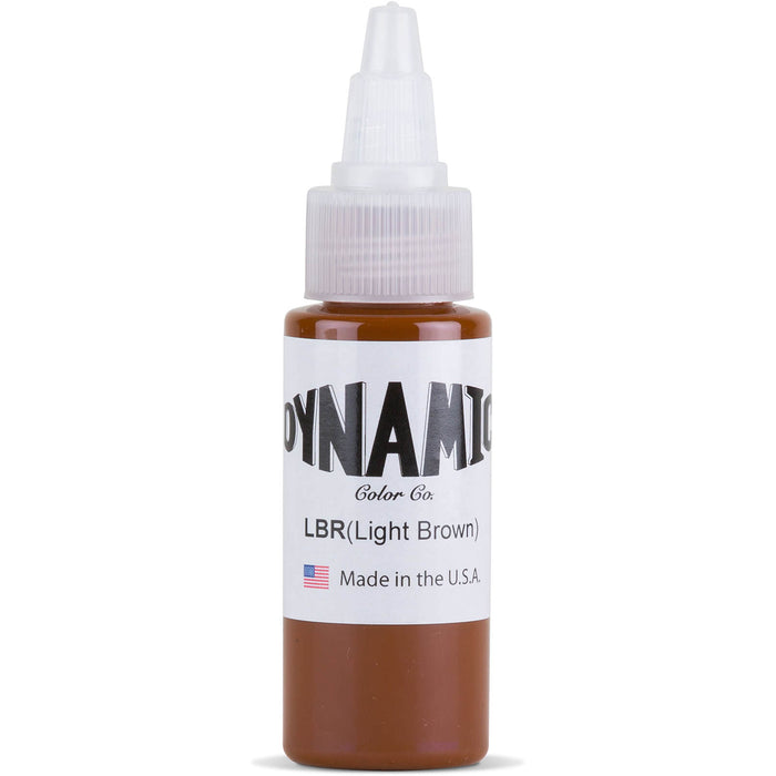 Dynamic Color Light Brown Tattoo Ink 30ml (1oz)