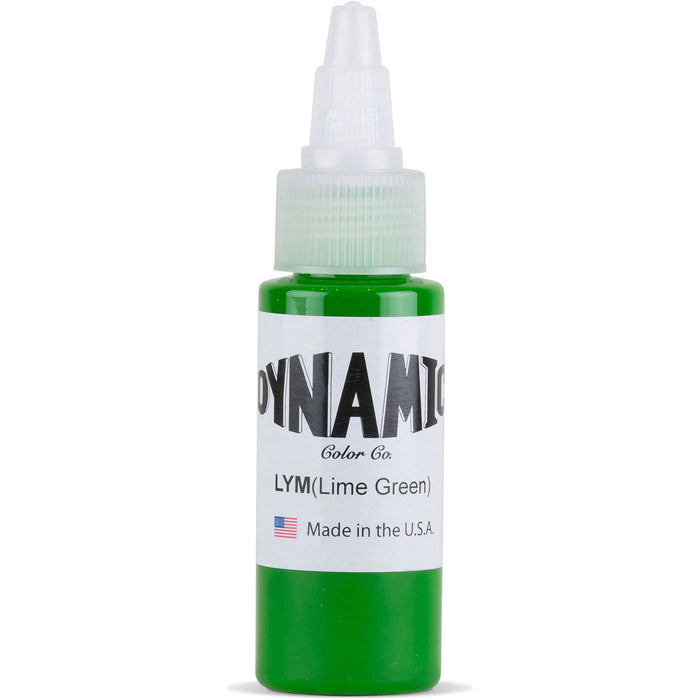 Dynamic Color Lime Green Tattoo Ink 30ml (1oz)