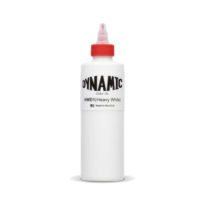 Dynamic Color Non Mixing Heavy White Tattoo Ink 240ml (8oz)