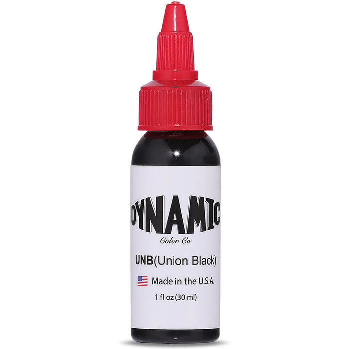 Dynamic Color Union Black Tattoo Ink (Various Sizes)