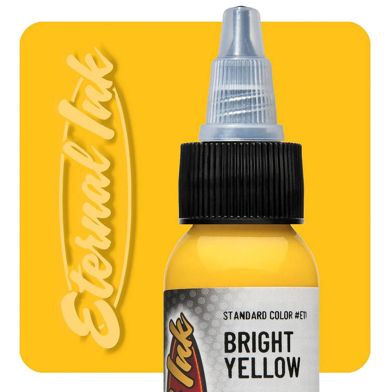 Eternal Ink Bright Yellow Tattoo Ink 30ml (1oz)
