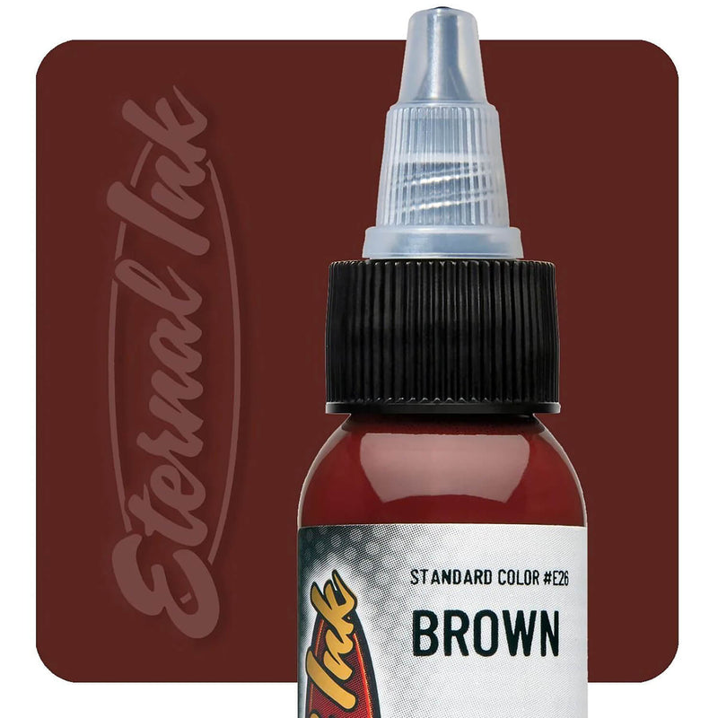 Eternal Ink Brown Tattoo Ink 30ml (1oz)