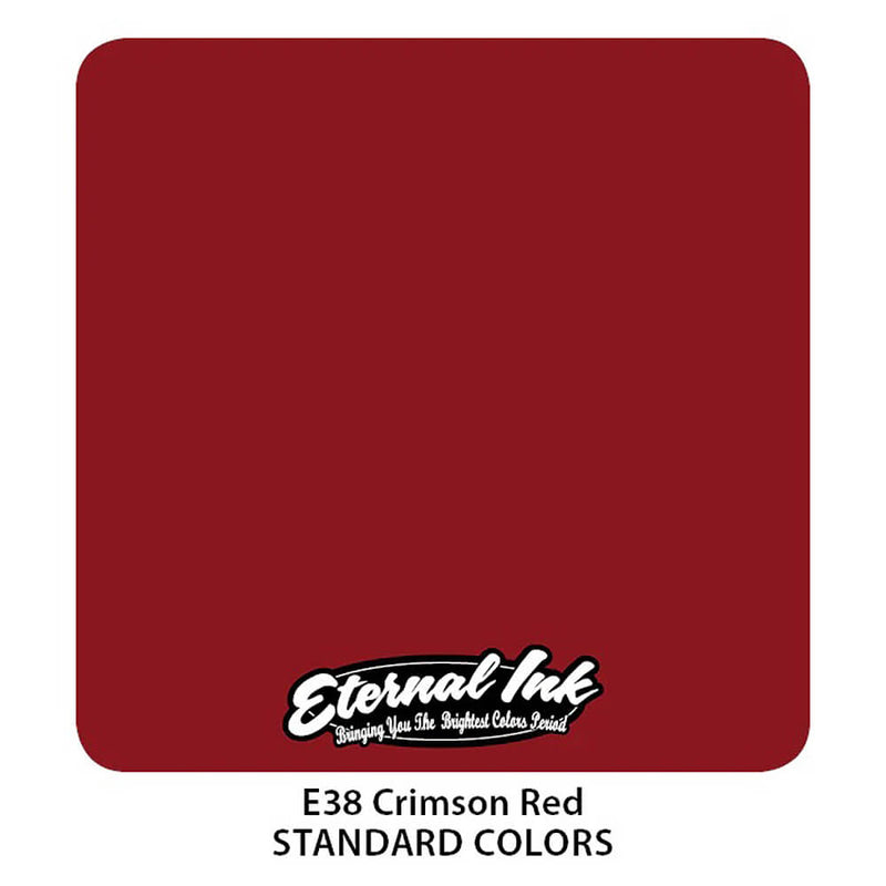 Eternal Ink Crimson Red Tattoo Ink (Various Sizes)