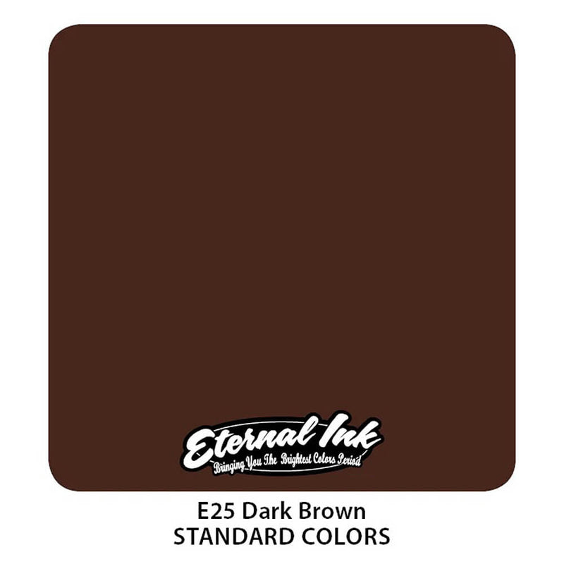 Eternal Ink Dark Brown Tattoo Ink 30ml (1oz)