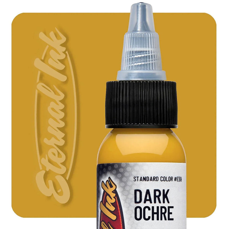 Eternal Ink Dark Ochre Tattoo Ink 30ml (1oz)
