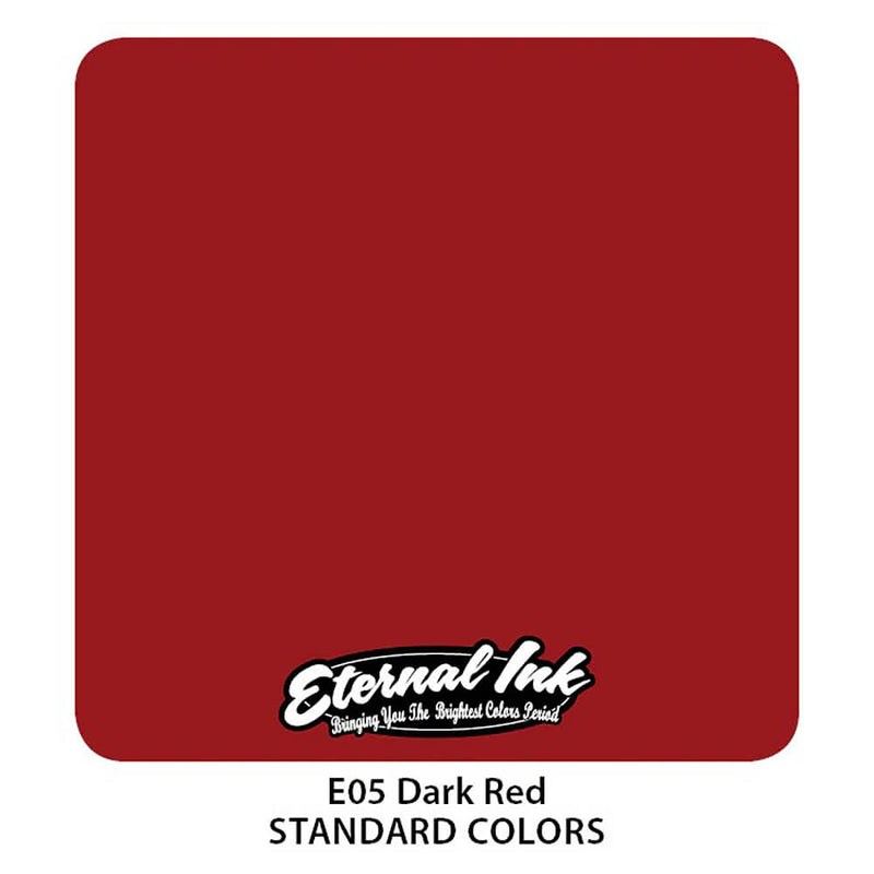 Eternal Ink Dark Red Tattoo Ink 30ml (1oz)
