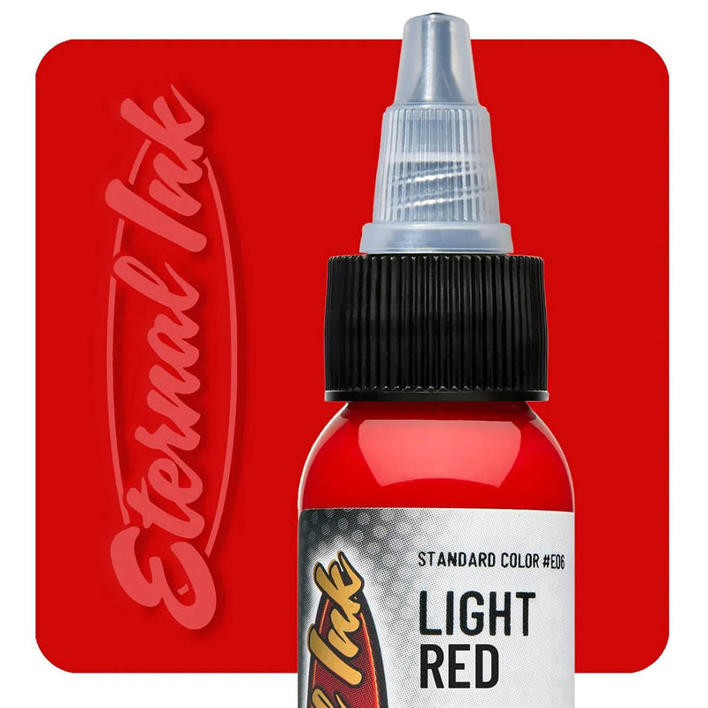 Eternal Ink Light Red Tattoo Ink 30ml (1oz)