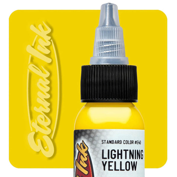 Eternal Ink Lightning Yellow Tattoo Ink (Various Sizes)