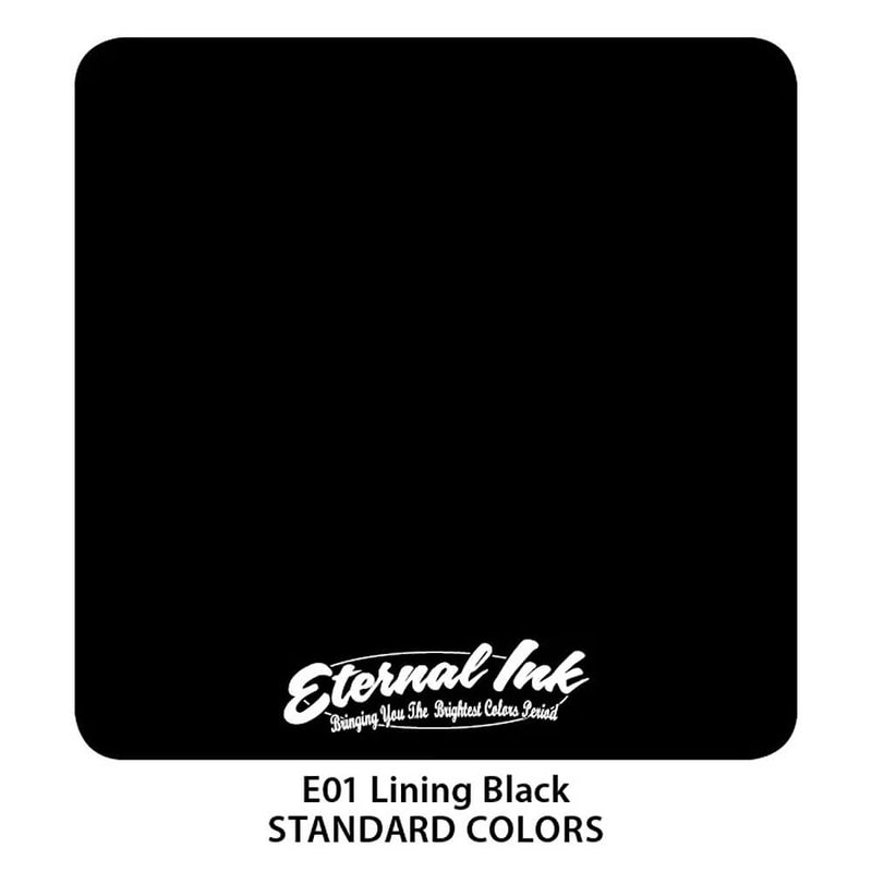Eternal Ink Lining Black Tattoo Ink 30ml (1oz)