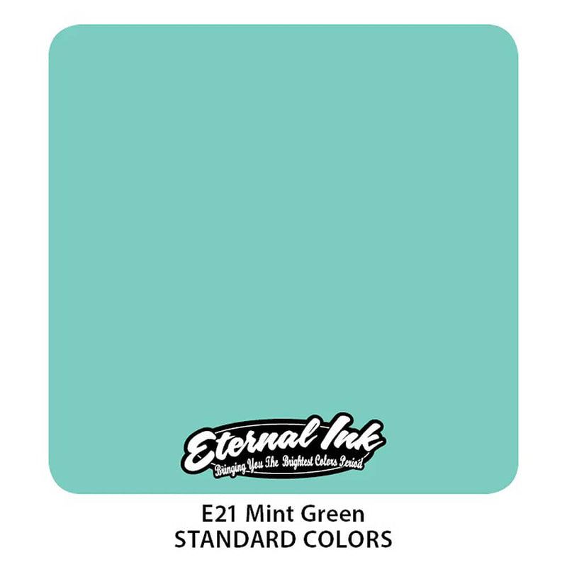 Eternal Ink Mint Green Tattoo Ink 30ml (1oz)