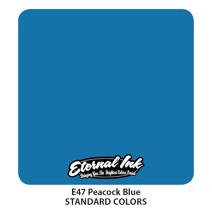 Eternal Ink Peacock Blue Tattoo Ink 30ml (1oz)