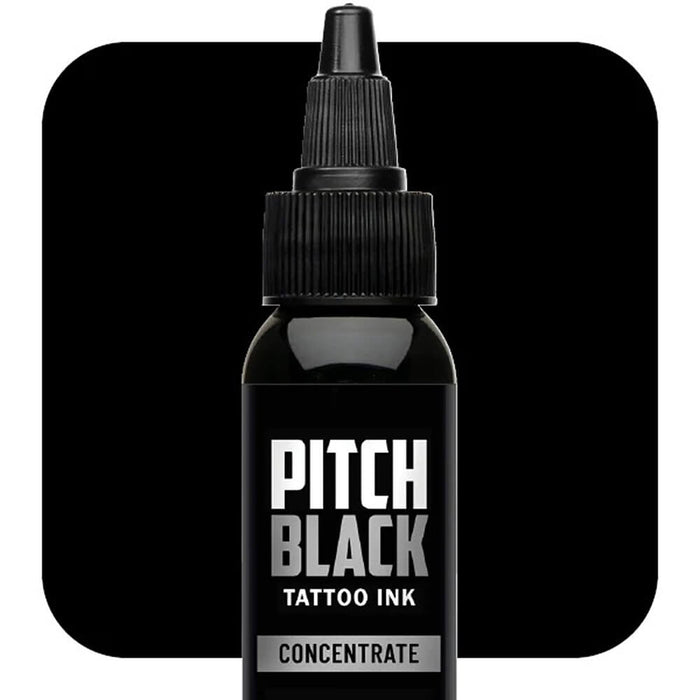 Eternal Ink Pitch Black Concentrate Tattoo Ink (Various Sizes)