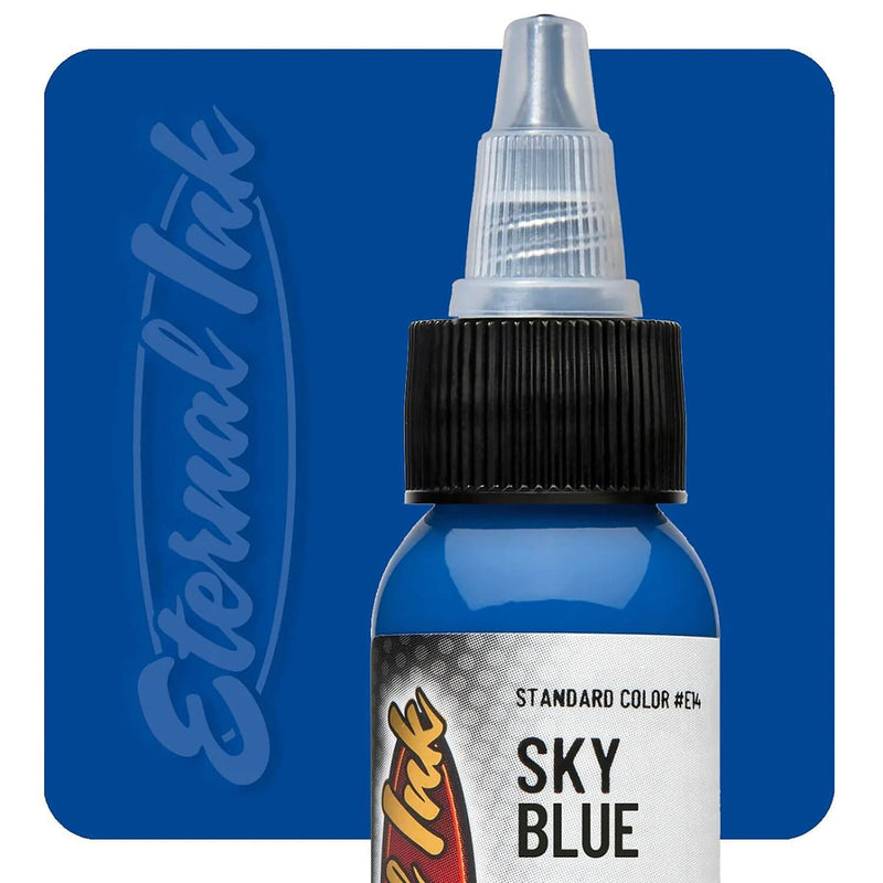 Eternal Ink Sky Blue Tattoo Ink (Various Sizes)