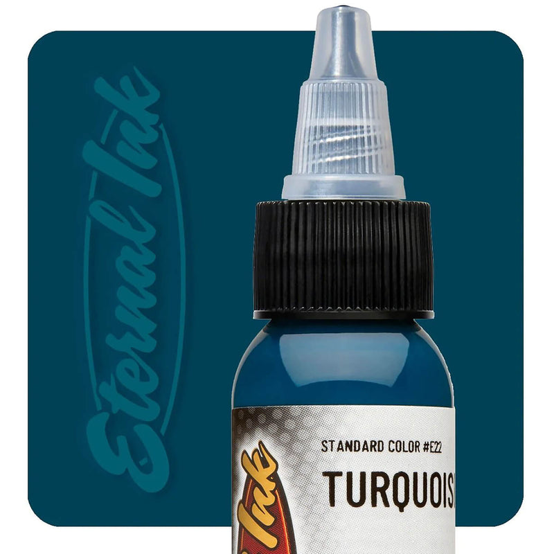 Eternal Ink Turquoise Tattoo Ink 30ml (1oz)