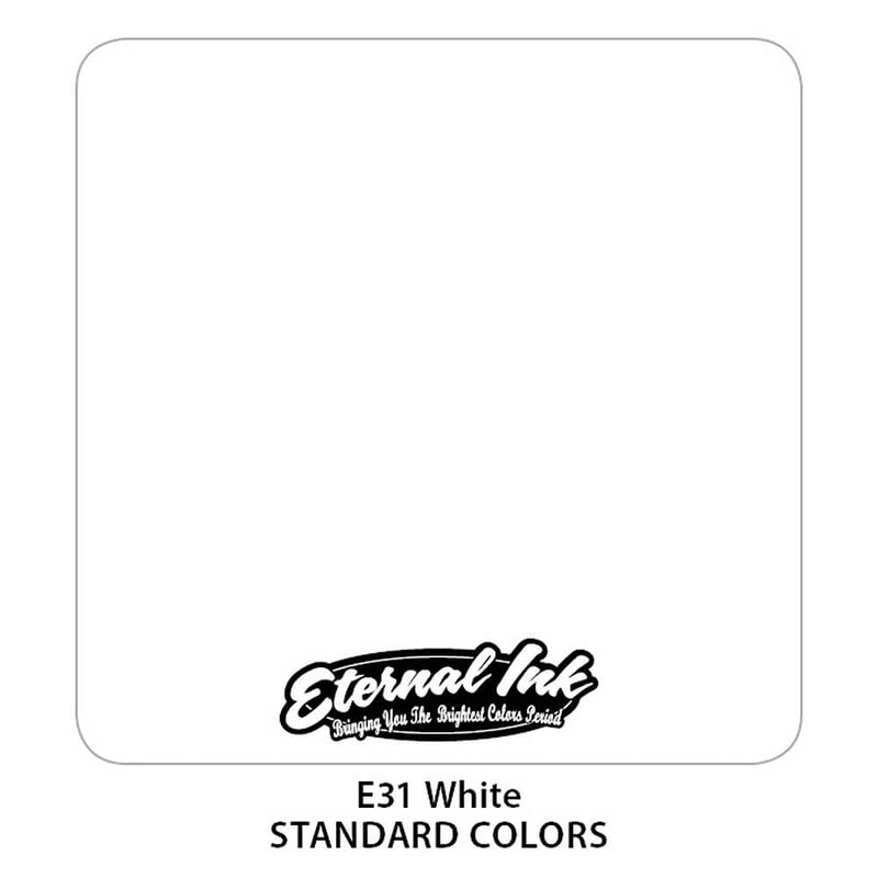 Eternal Ink White Tattoo Ink (Various Sizes)
