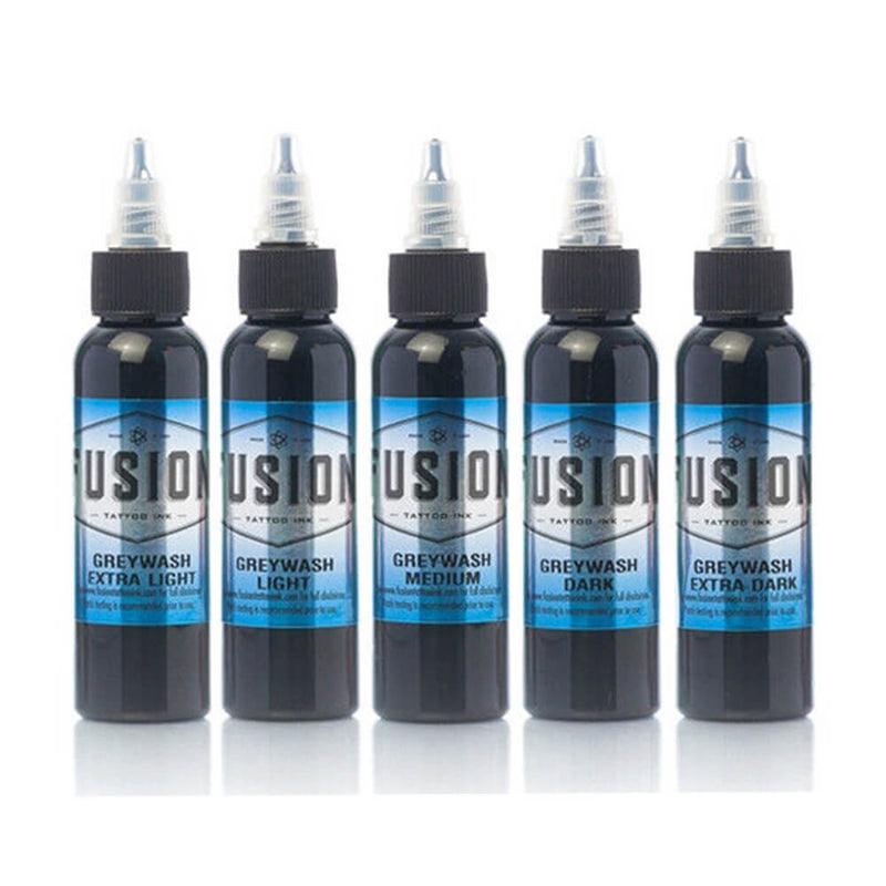 Fusion Ink 5 Shade Greywash Set 60ml (2oz)