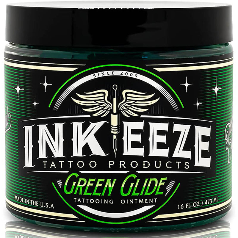 Inkeeze Green Glide Tattoo Ointment (Various Sizes)