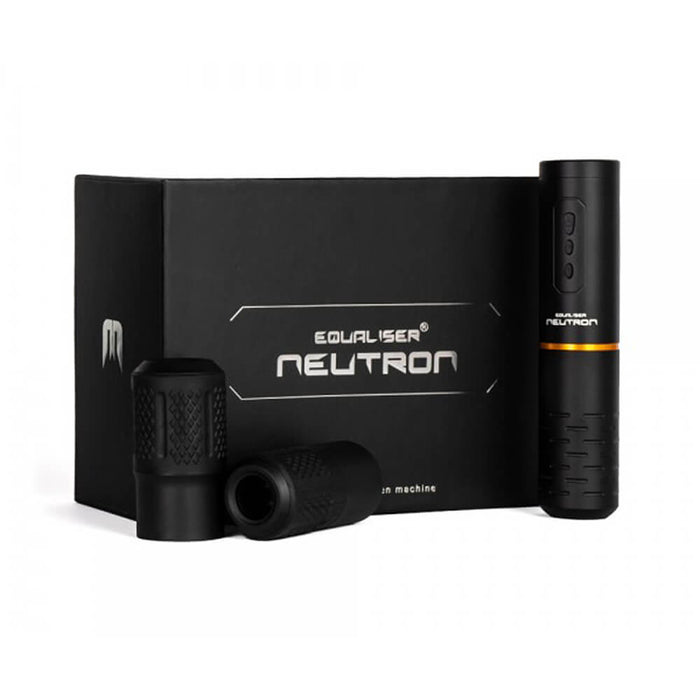 Kwadron Black Equaliser Neutron Wireless Tattoo Machine - 3.5mm Stroke