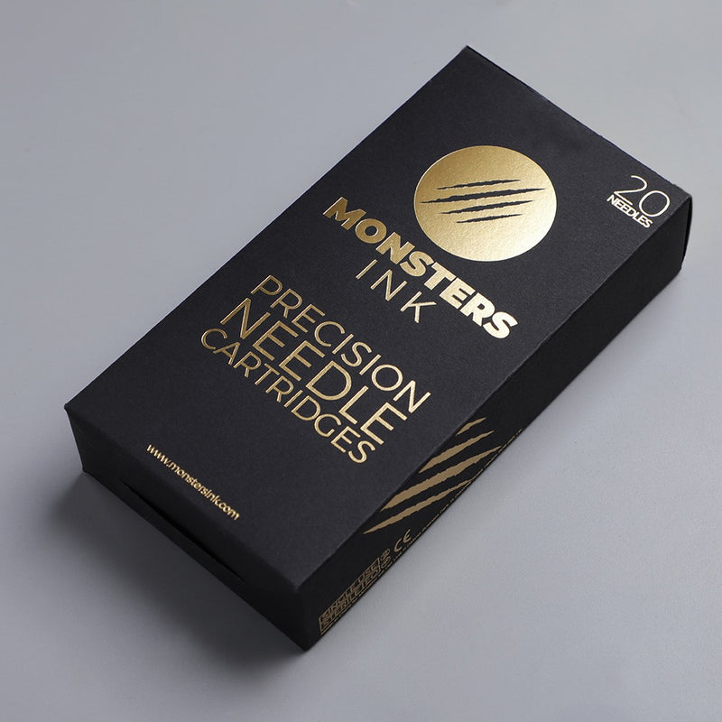 Monsters Ink Precision Cartridge Needles Single Magnum (Box of 20)