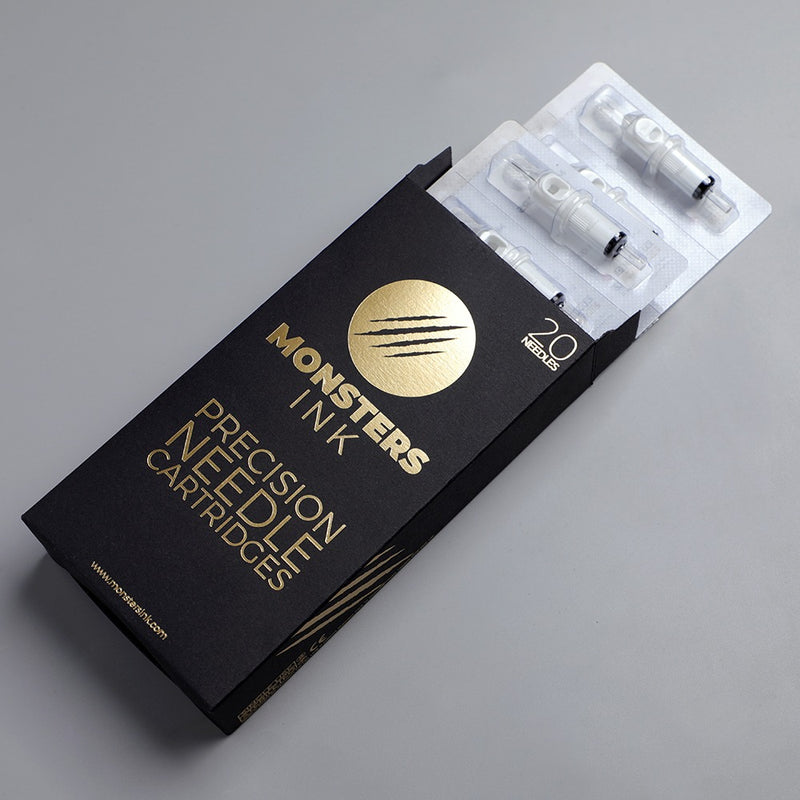 Monsters Ink Precision Cartridge Needles Single Magnum (Box of 20)