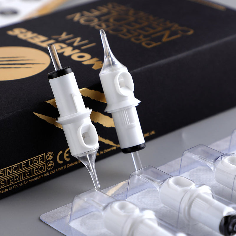 Monsters Ink Precision Cartridge Needles Round Shader (Box of 20)