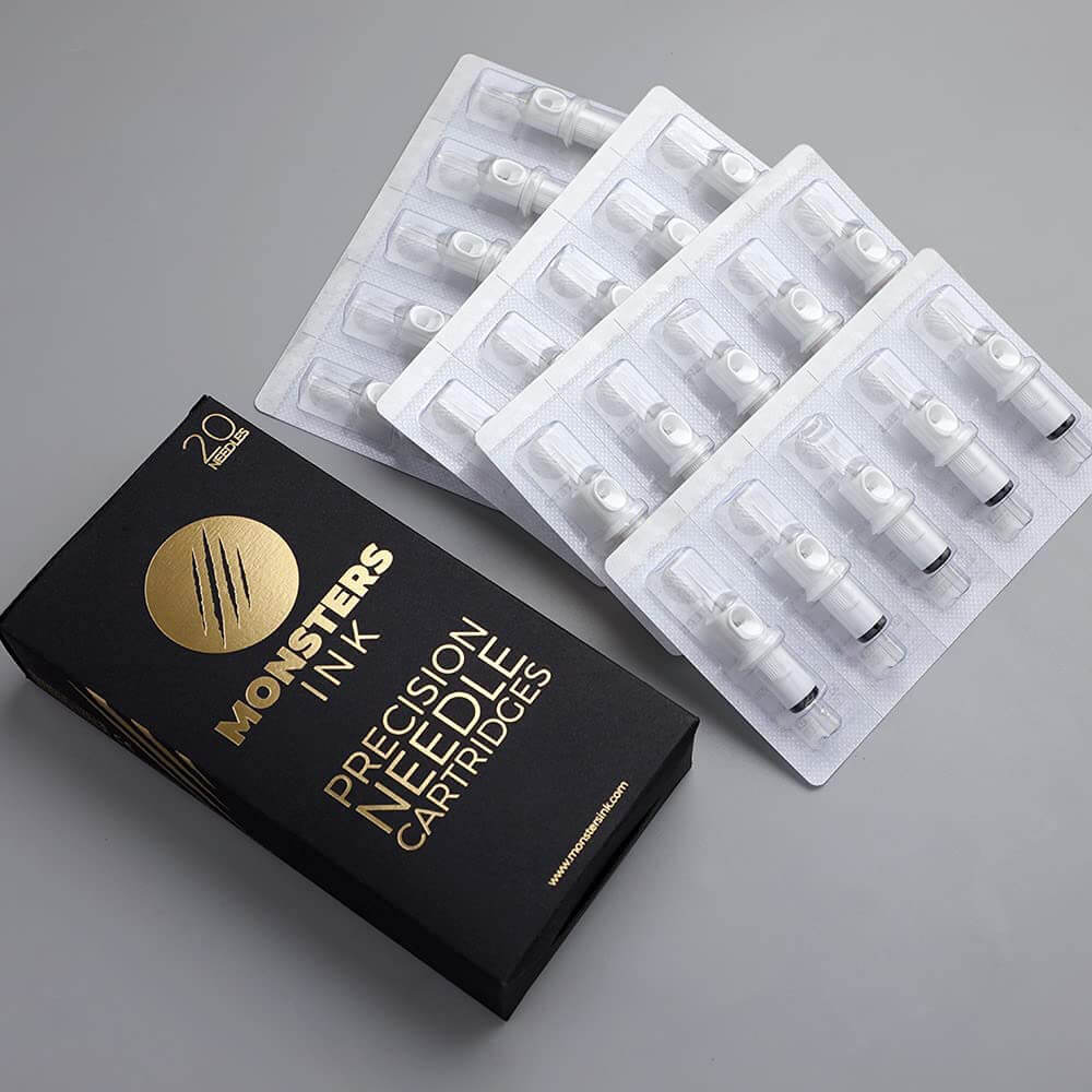 Monsters Ink Mixed Precision Tattoo Needle Cartridges (Box of 20)