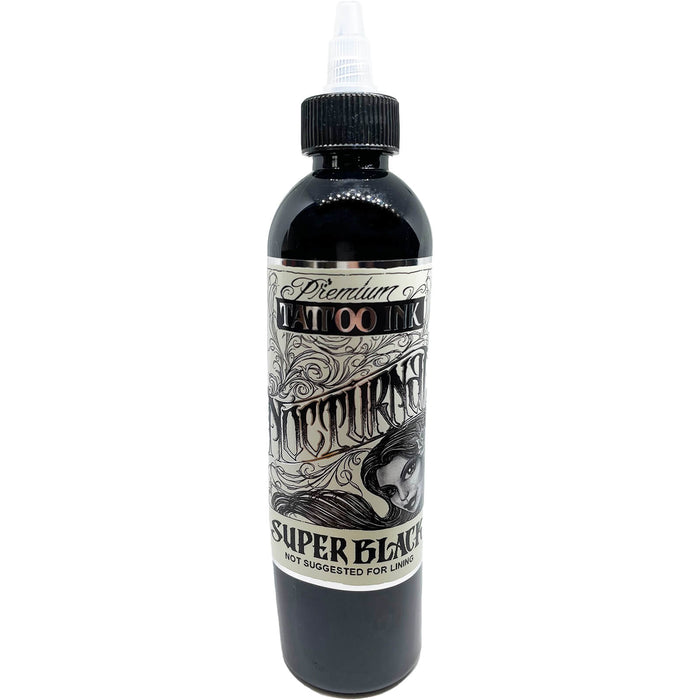 Nocturnal Ink Super Black Tattoo Ink (Various Sizes)
