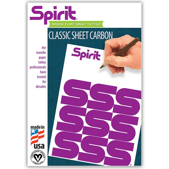 Spirit Classic Sheet Carbon 8.5" x 11" (200 Sheets)