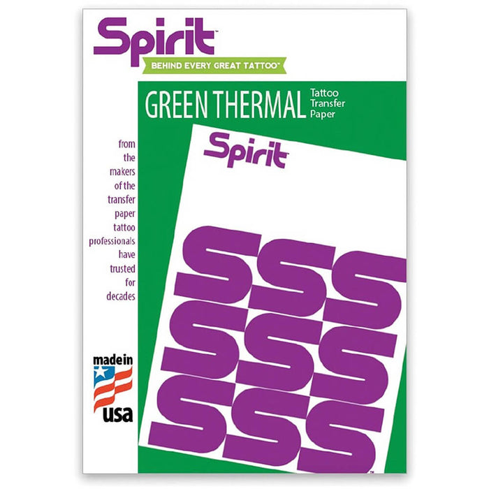 Spirit Green Thermal Paper (100 Sheets)