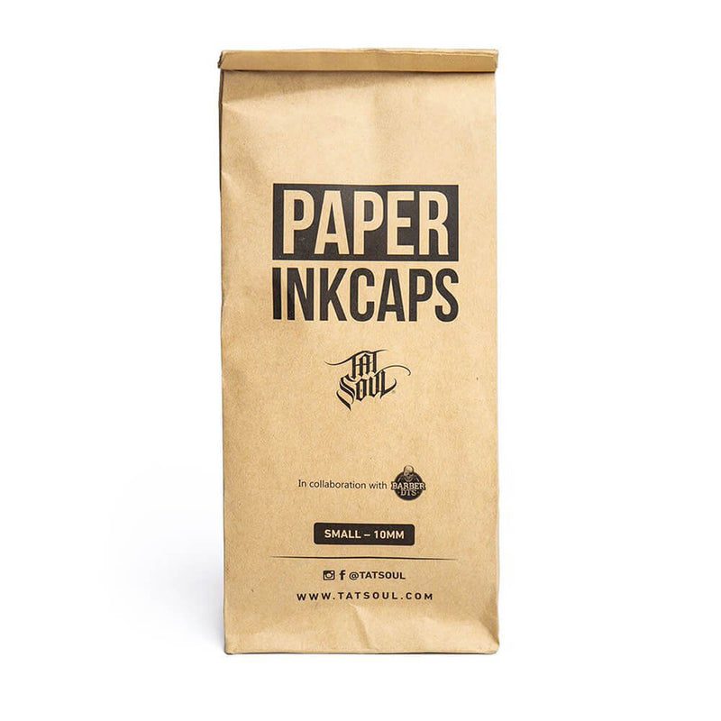 TATSoul Paper Ink Caps (Pack of 200)