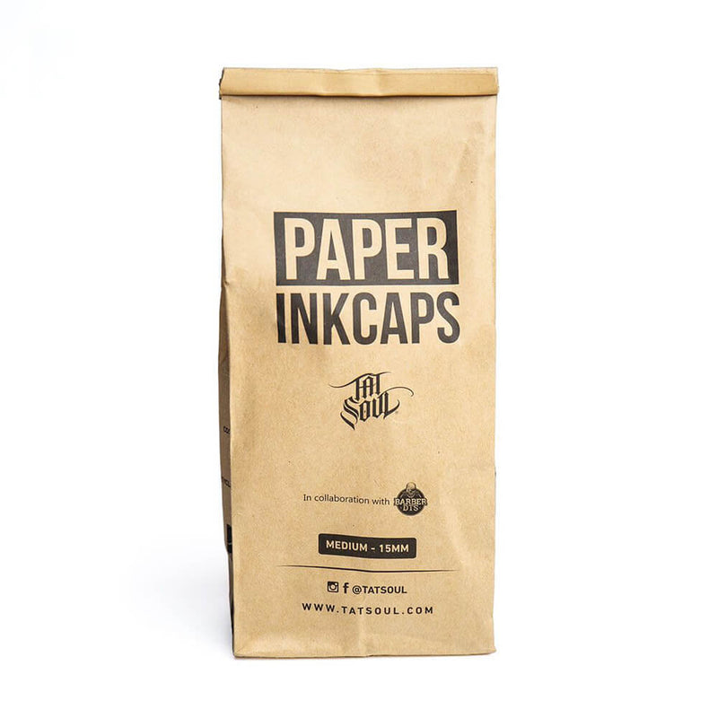 TATSoul Paper Ink Caps (Pack of 200)