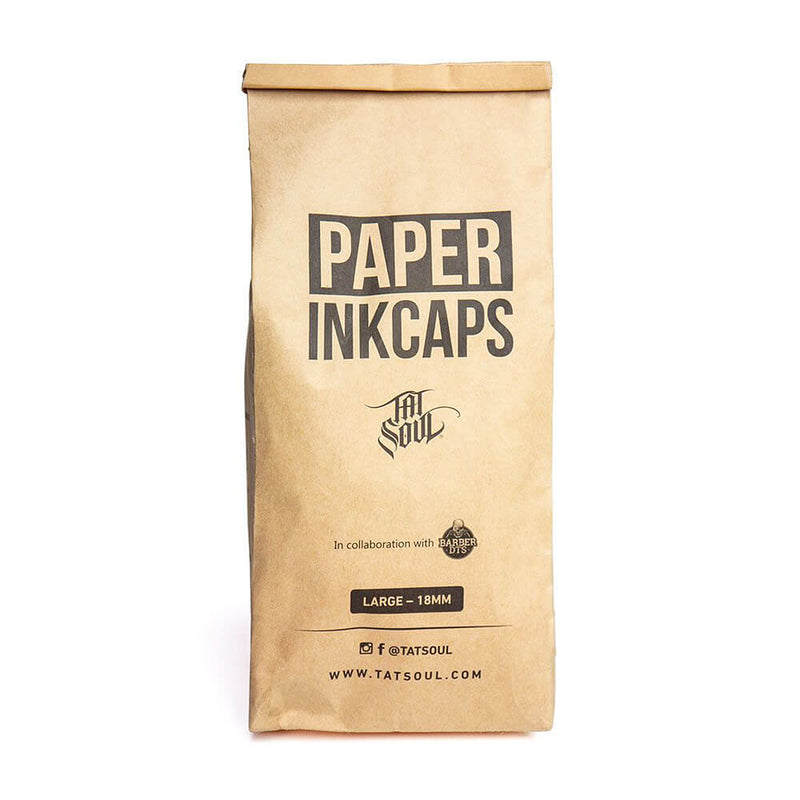TATSoul Paper Ink Caps (Pack of 200)