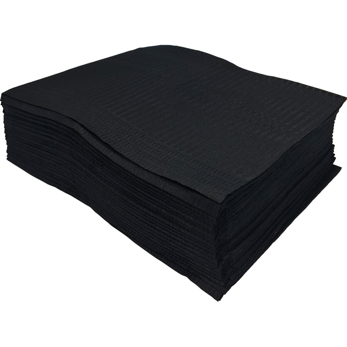 Unigloves Select Black Lap Cloths